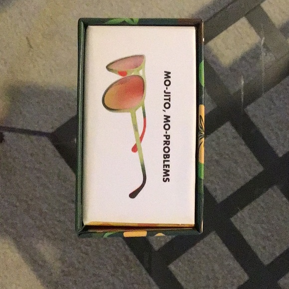 goodr RARE! Tropical Opticals MACH G MO-JITO, MO-PROBLEMS Avaitor Sunglasses - Picture 5 of 9